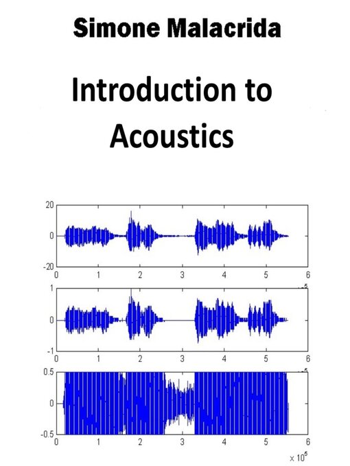 Title details for Introduction to Acoustics by Simone Malacrida - Available